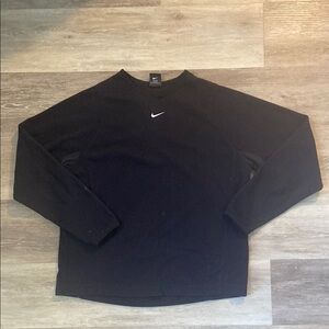 Nike mens XL black crewneck